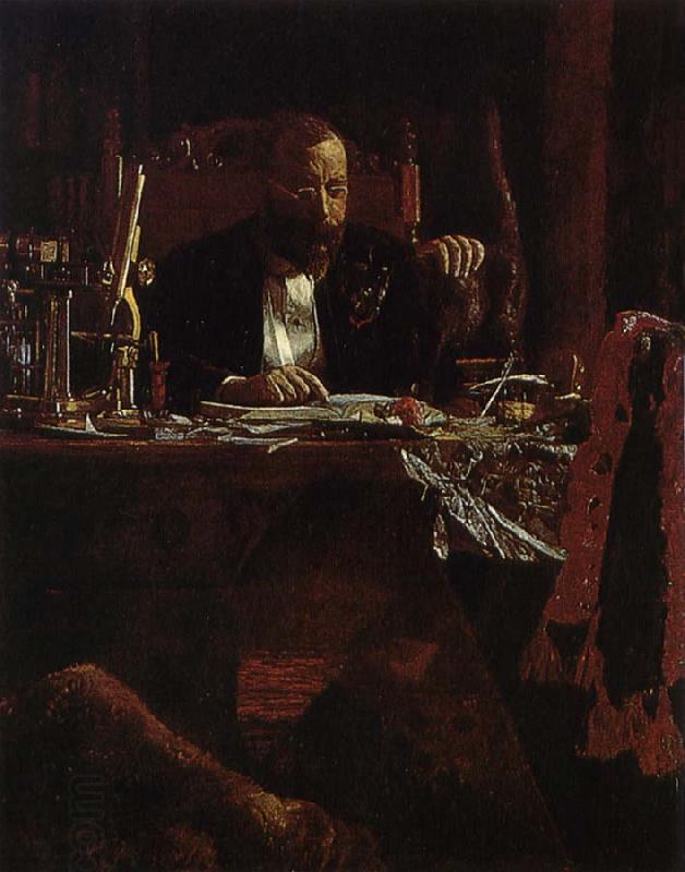 Thomas Eakins The Professor China oil painting art